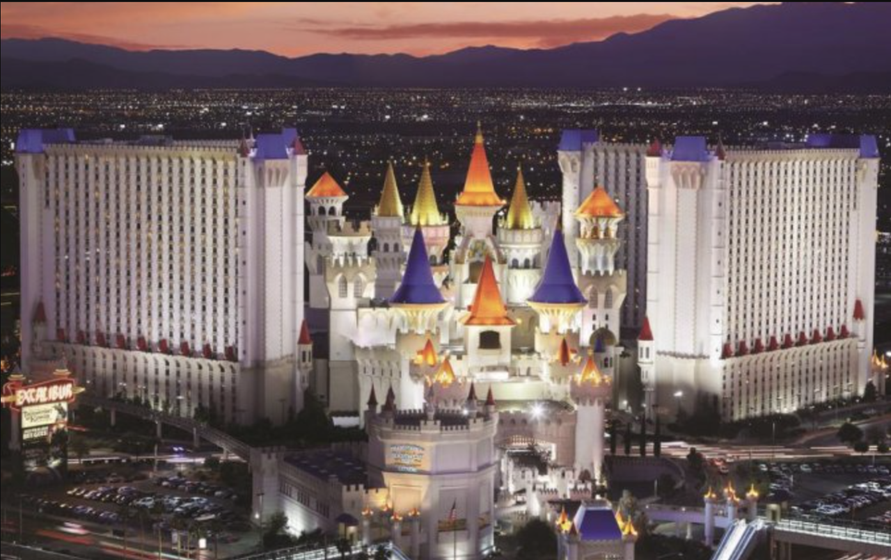 3*-Resort Excalibur and Casino Las Vegas een voordelig kasteelhotel in the Verenigde Staten.